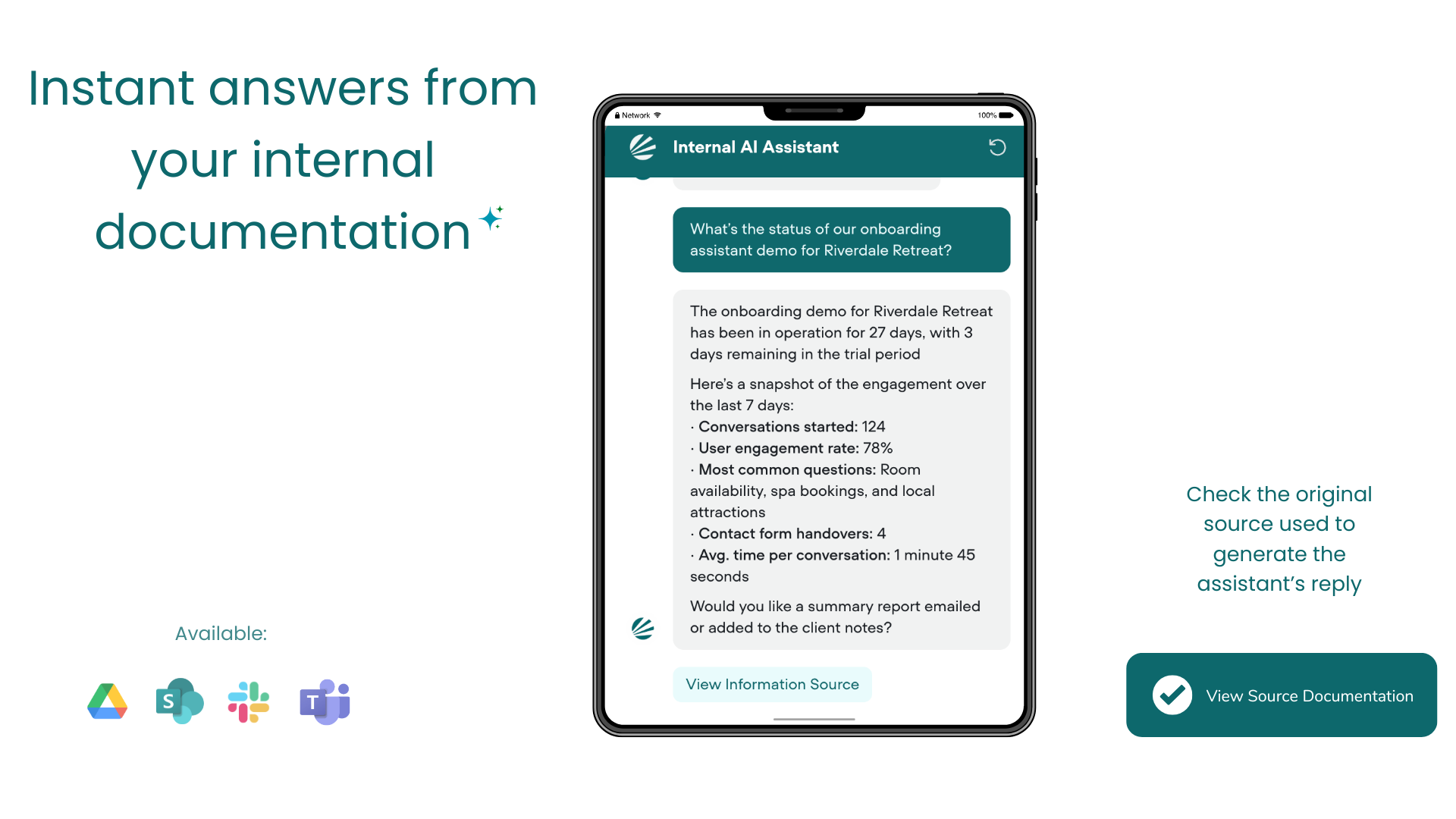 Internal AI Assistant
